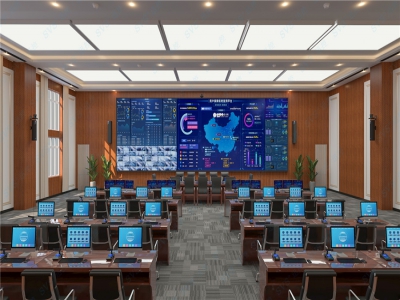 指揮中心會議室效果圖